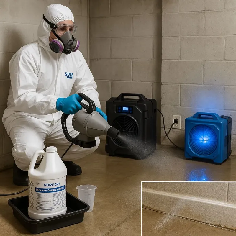 Sanitization and Odor Removal process in Siesta Key, FL